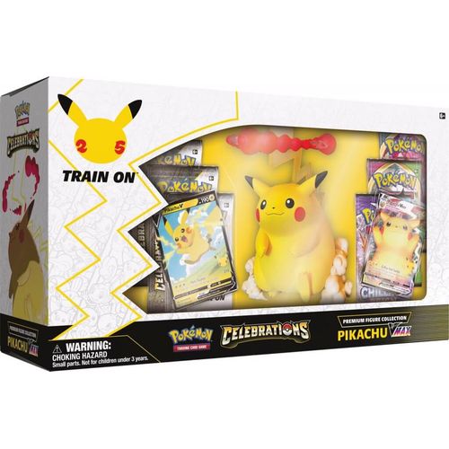 POKÉMON TCG Celebrations - Pikachu Vmax Premium Figure Collection - PokéBox Australia
