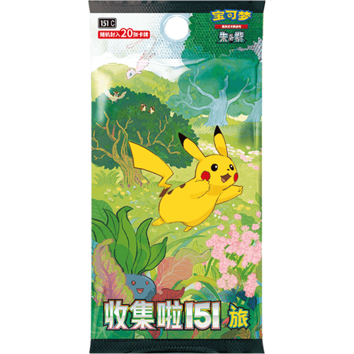 Pokemon TCG: Collect 151 Journey Jumbo Booster Box (S - Chinese) - PokéBox Australia