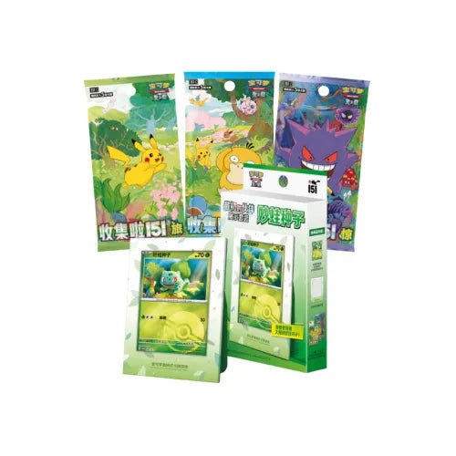Pokemon TCG: Collection 151C 1st Partner Display Collection Box Set (S - Chinese) - PokéBox Australia