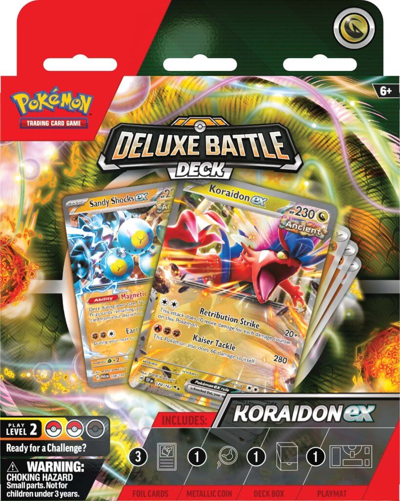 POKÉMON TCG Koraidon ex Deluxe Battle Deck - PokéBox Australia
