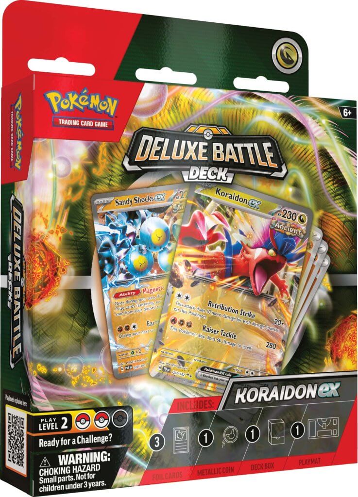 POKÉMON TCG Koraidon ex Deluxe Battle Deck - PokéBox Australia