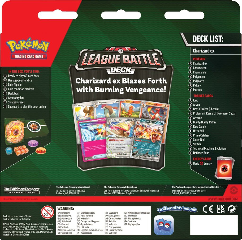 POKÉMON TCG: League Battle Deck Charizard ex - PokéBox Australia