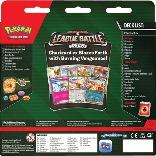 POKÉMON TCG: League Battle Deck Charizard ex - PokéBox Australia
