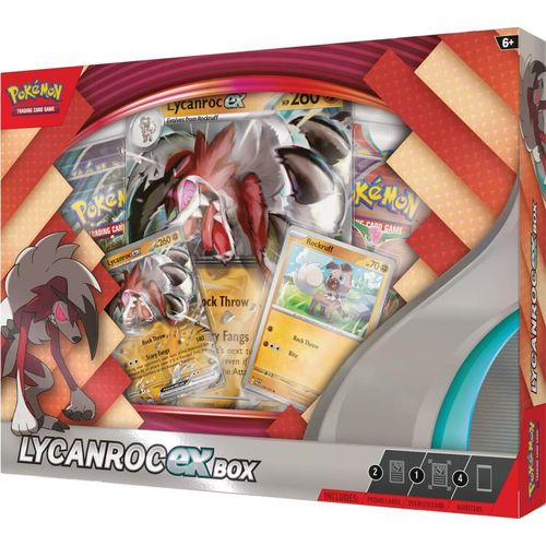 POKÉMON TCG Lycanroc ex Box - PokéBox Australia