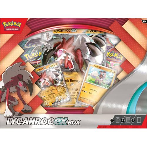 POKÉMON TCG Lycanroc ex Box - PokéBox Australia