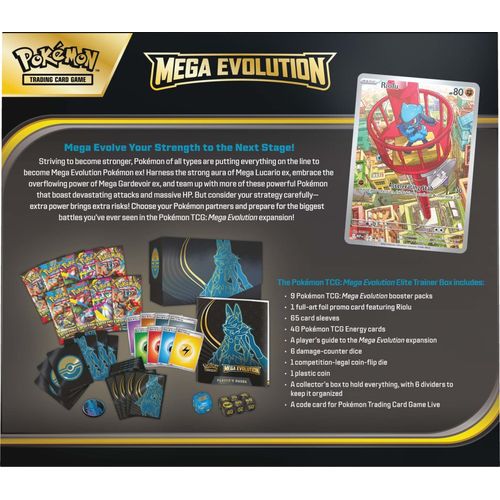 Pokémon TCG: Mega Evolution ME01 - Elite Trainer Box - PokéBox Australia