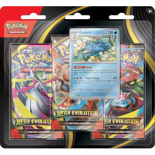 POKÉMON TCG: Mega Evolution ME01 - Three Booster Blister - PokéBox Australia