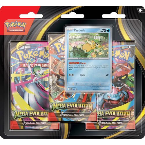 POKÉMON TCG: Mega Evolution ME01 - Three Booster Blister - PokéBox Australia