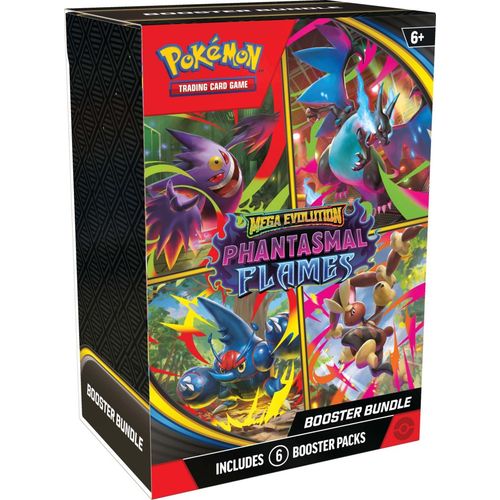 Pokemon TCG: Mega Evolution ME02 - Phantasmal Flames Booster Bundle - PokéBox Australia