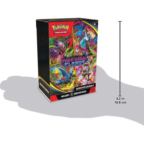 Pokemon TCG: Mega Evolution ME02 - Phantasmal Flames Booster Bundle - PokéBox Australia