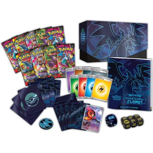 Pokemon TCG: Mega Evolution ME02 - Phantasmal Flames Elite Trainer Box (ETB) - PokéBox Australia