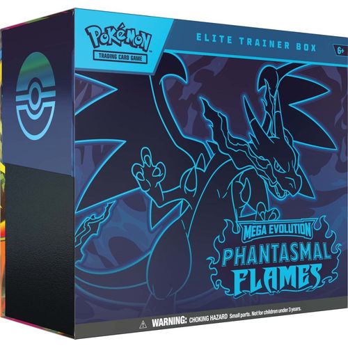 Pokemon TCG: Mega Evolution ME02 - Phantasmal Flames Elite Trainer Box (ETB) - PokéBox Australia