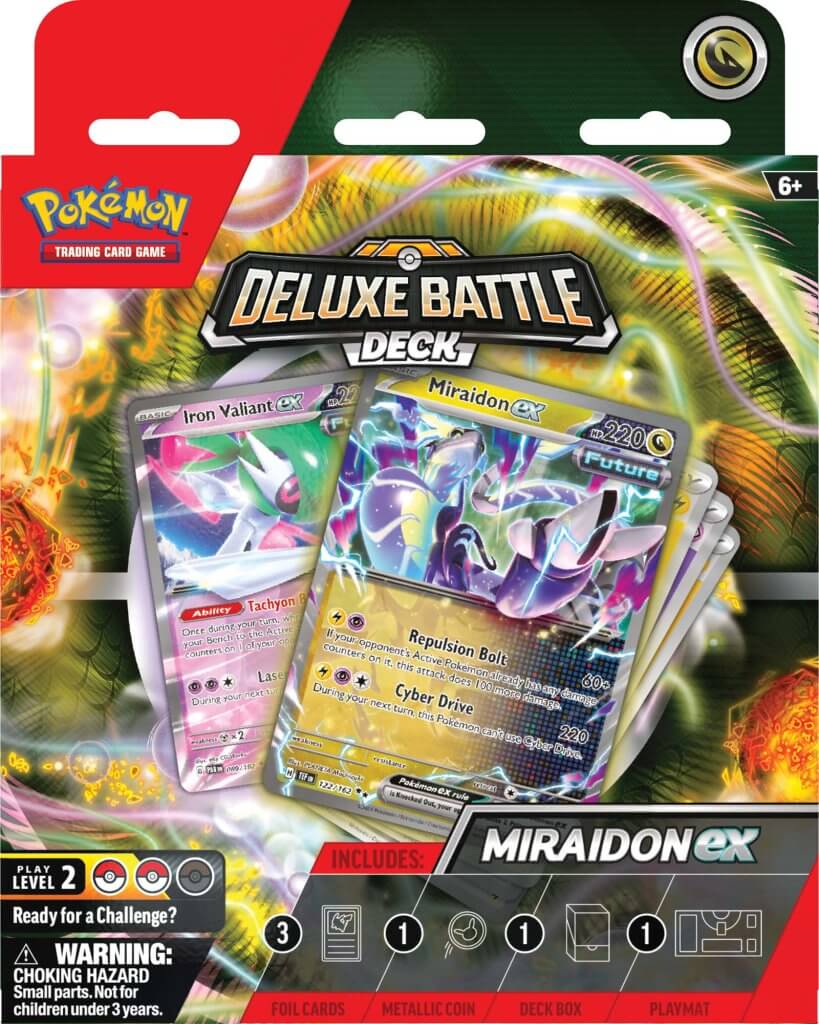 POKÉMON TCG Miraidon ex Deluxe Battle Deck - PokéBox Australia