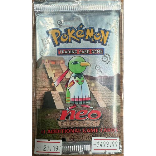 POKMON TCG Neo Discovery Unlimited Booster Pack - Light - Xatu POKMON TCG Neo Discovery Unlimited Booster Pack - Light - Xatu