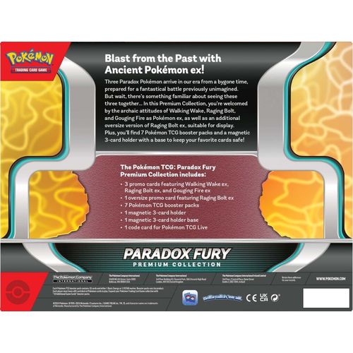 POKÉMON TCG - Paradox Fury Premium Collection - PokéBox Australia