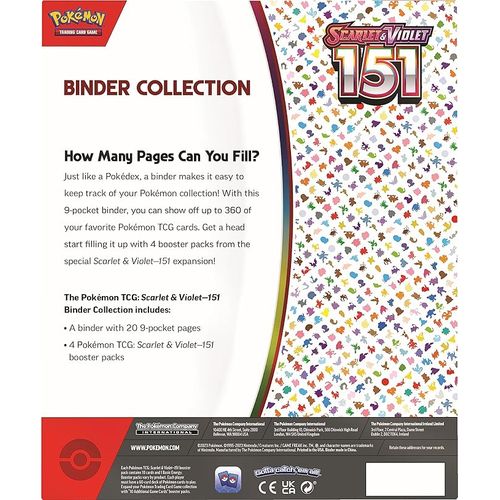 POKÉMON TCG Scarlet & Violet 151 Binder Collection - PokéBox Australia