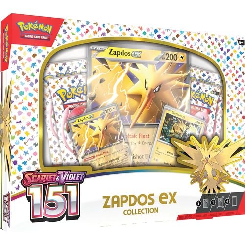 POKÉMON TCG Scarlet & Violet 151 Collection—Zapdos ex - PokéBox Australia