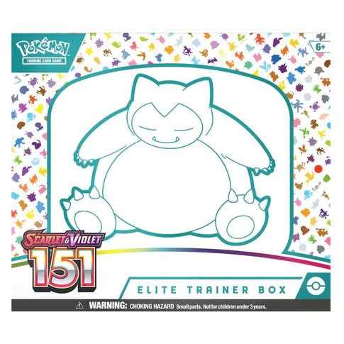 POKÉMON TCG Scarlet & Violet 151 Elite Trainer Box (ETB) X10 SEALED CASE - PokéBox Australia