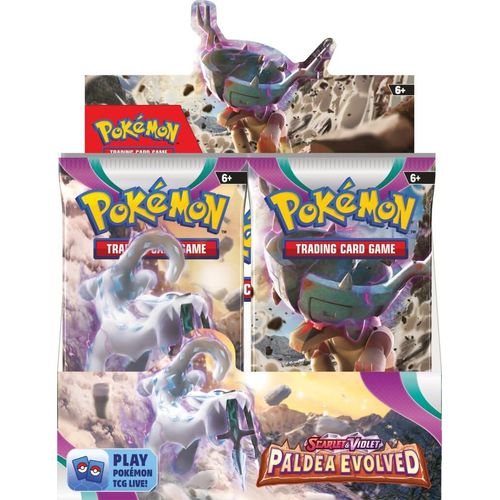 POKÉMON TCG Scarlet & Violet 2: Paldea Evolved Booster Box - PokéBox Australia