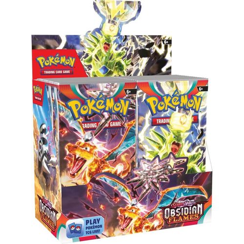 POKÉMON TCG Scarlet & Violet 3: Obsidian Flames Booster Box - PokéBox Australia
