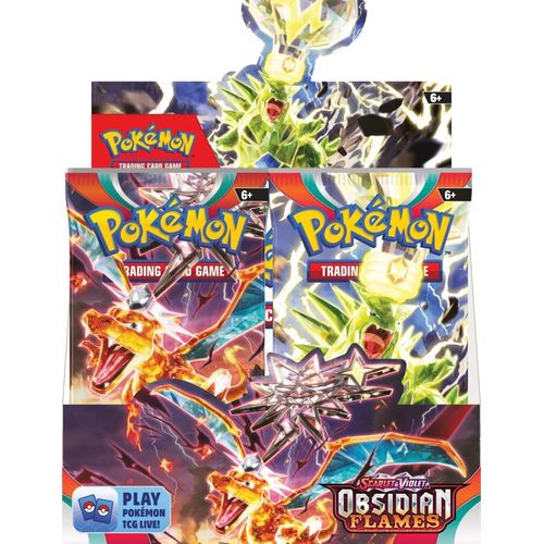 POKÉMON TCG Scarlet & Violet 3: Obsidian Flames Booster Box x6 (SEALED CASE) - PokéBox Australia