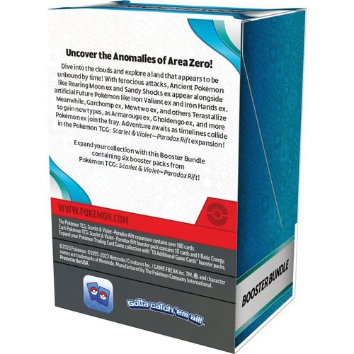 POKÉMON TCG Scarlet & Violet 4: Paradox Rift Booster Bundle - PokéBox Australia