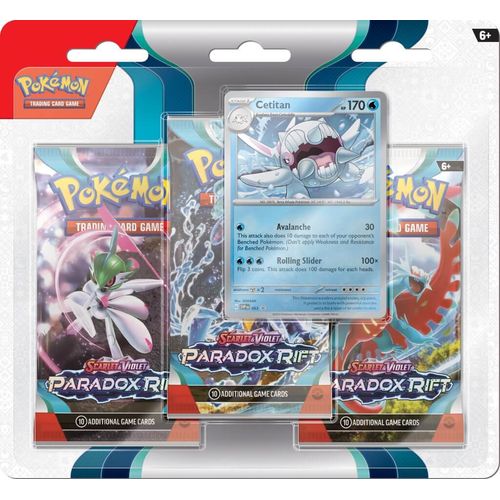 POKÉMON TCG Scarlet & Violet 4: Paradox Rift Three Booster Blister - PokéBox Australia