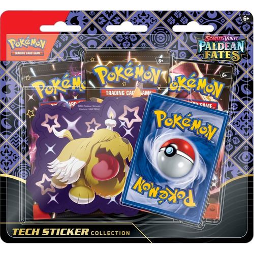 POKÉMON TCG Scarlet & Violet 4.5: Paldean Fates Booster Tech Sticker Blister - PokéBox Australia