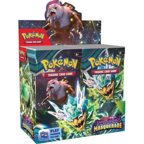 POKÉMON TCG Scarlet & Violet 6: Twilight Masquerade Booster Box - PokéBox Australia
