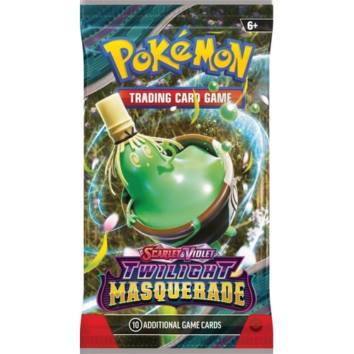 POKÉMON TCG Scarlet & Violet 6: Twilight Masquerade Booster Pack - PokéBox Australia