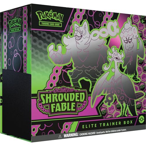 POKÉMON TCG Scarlet & Violet 6.5: Shrouded Fable Elite Trainer Box x10 SEALED CASE (ETB) - PokéBox Australia