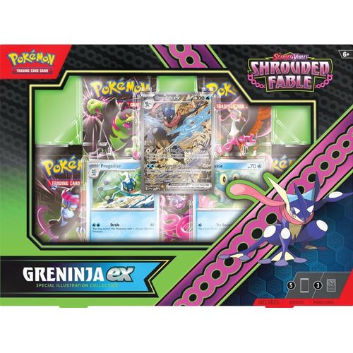 POKÉMON TCG Scarlet & Violet 6.5: Shrouded Fable Kingdra/Greninja ex Special Collection - PokéBox Australia