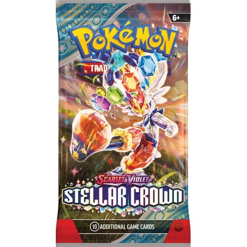 POKÉMON TCG Scarlet & Violet 7: Stellar Crown Booster Pack - PokéBox Australia