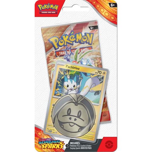 POKÉMON TCG Scarlet & Violet 8: Surging Sparks Check Lane Blister - PokéBox Australia