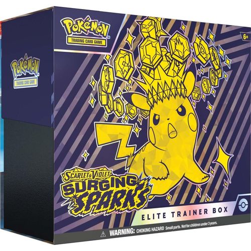 POKÉMON TCG Scarlet & Violet 8: Surging Sparks Elite Trainer Box (ETB) - PokéBox Australia