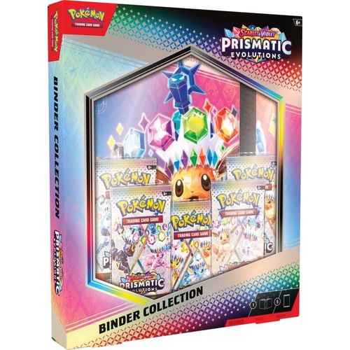 pokemon card binder australia POKÉMON TCG Scarlet & Violet 8.5: Prismatic Evolutions Binder Collecti