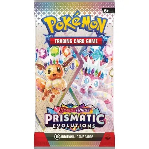 POKÉMON TCG Scarlet & Violet 8.5: Prismatic Evolutions Booster pack - PokéBox Australia