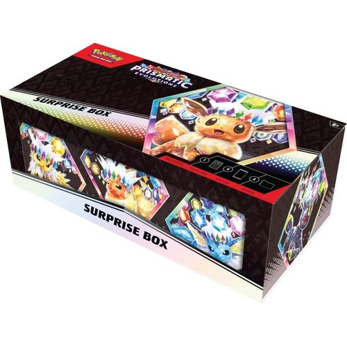 POKÉMON TCG Scarlet & Violet 8.5: Prismatic Evolutions Surprise Box - PokéBox Australia