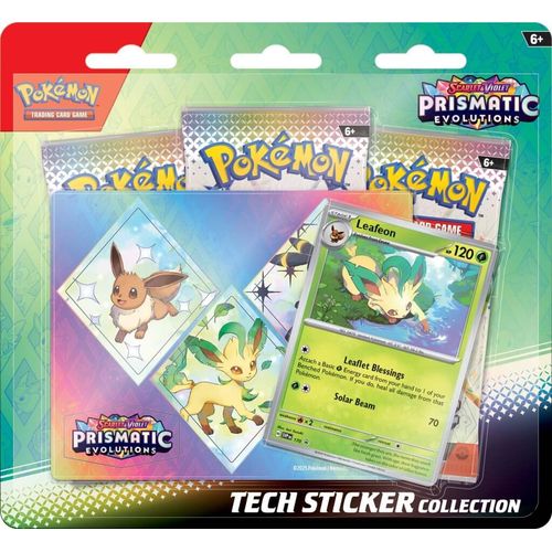 POKÉMON TCG Scarlet & Violet 8.5: Prismatic Evolutions Tech Sticker Collection - PokéBox Australia
