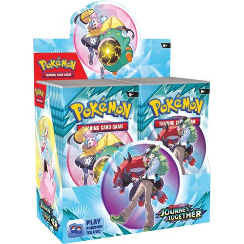 POKÉMON TCG Scarlet & Violet 9: Journey Together Booster Box - PokéBox Australia