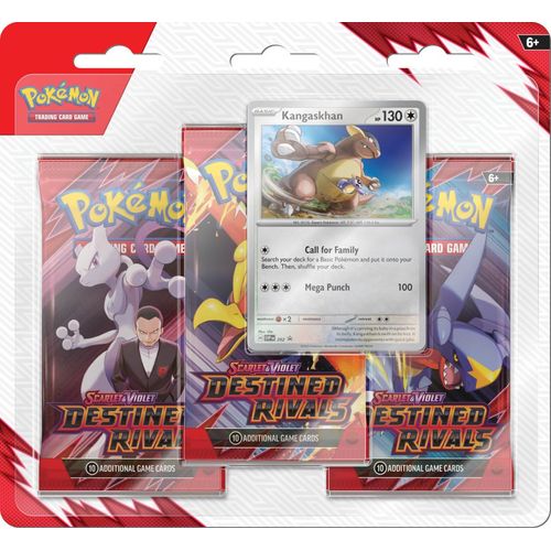 POKÉMON TCG Scarlet & Violet: Destined Rivals Three Booster Blister - PokéBox Australia
