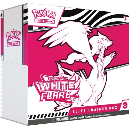 Pokémon TCG: Scarlet & Violet—Black Bolt & White Flare Elite Trainer Box (Pair - ETB) - PokéBox Australia