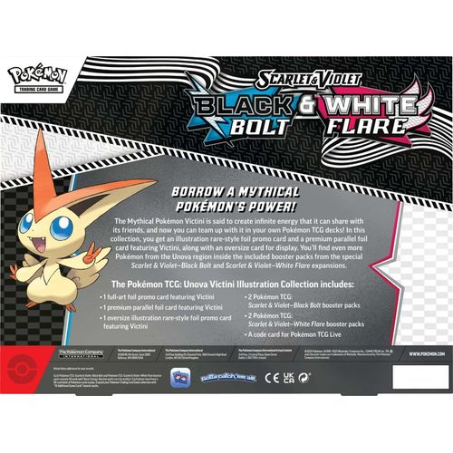 Pokémon TCG: Scarlet & Violet—Unova Victini Illustration Collection - PokéBox Australia