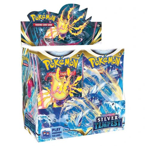 POKÉMON TCG Sword and Shield 12 - Silver Tempest Booster Box - PokéBox Australia