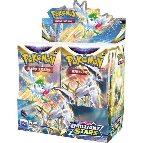 POKÉMON TCG Sword and Shield - Brilliant Stars Booster Box X6 (Case) - PokéBox Australia
