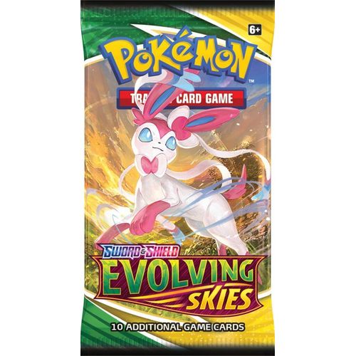 POKÉMON TCG Sword and Shield - Evolving Skies Booster Pack - PokéBox Australia