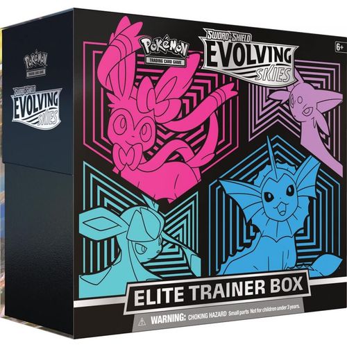 POKÉMON TCG Sword and Shield - Evolving Skies Elite Trainer Box (ETB) - PokéBox Australia