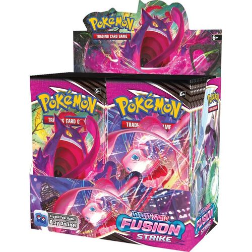 POKÉMON TCG Sword and Shield - Fusion Strike Booster Box - PokéBox Australia