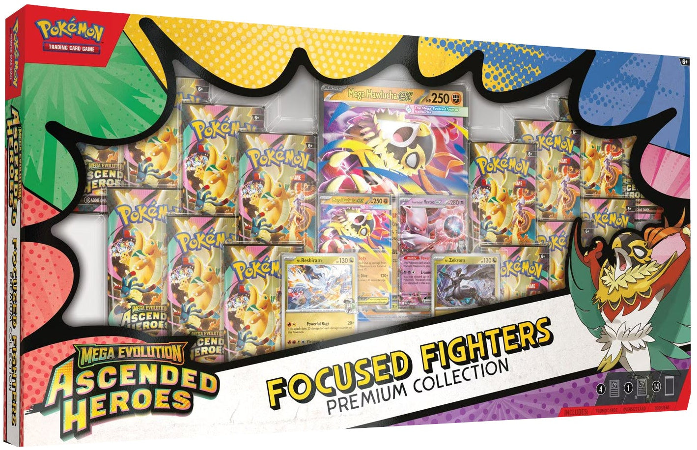 Pokémon TCG: Mega Evolution - Ascended Heroes Focused Fighters Box