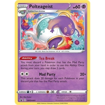Polteageist - SWSH081 (SWSH081) (SWSH: Sword & Shield Promo Cards) - PokéBox Australia
